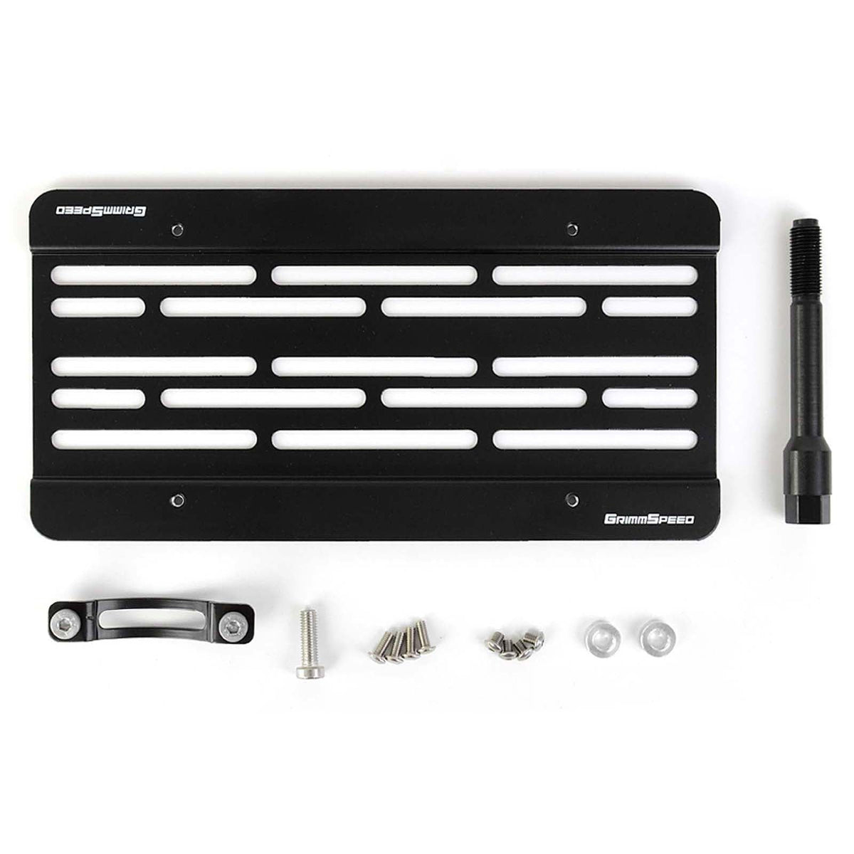 GrimmSpeed License Plate Relocation Kit - 2002-2007 Subaru WRX/STI