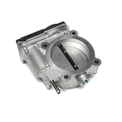 IAG Big Bore 76mm Throttle Body w/ Electronics & Adapter Package (For Use With Process West Intake Manifolds) - Silver Adapter Plate - 2004-2021 Subaru STI / 2006-2007 WRX / 2004-2008 Forester XT