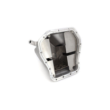 IAG Street Series Oil Pan w/ Removable SS Lower Baffle - Silver (Pan + SS Baffle Only) - 2002-2014 Subaru WRX / 2004-2021 STI / 2005-2009 Legacy GT / 2004-2013 Forester XT