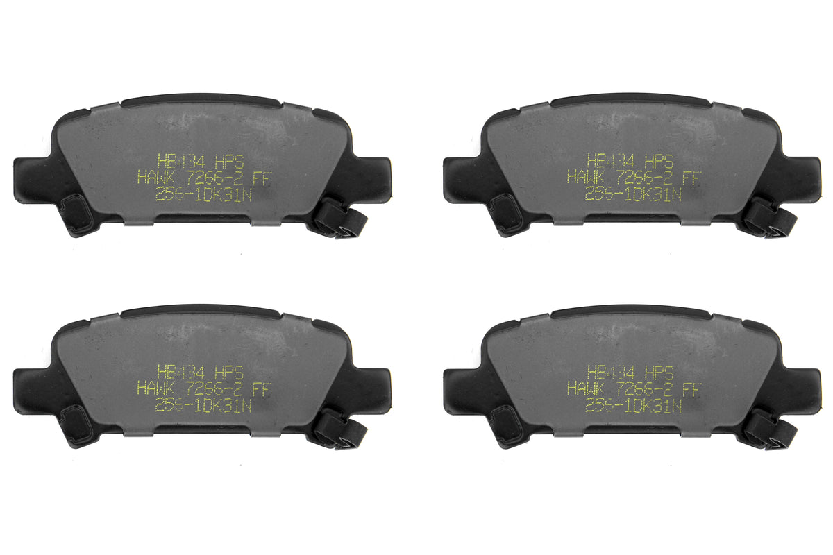 Hawk D770 HPS Street Rear Brake Pads- 2002-2003 Subaru WRX / 2005-2008 Legacy GT
