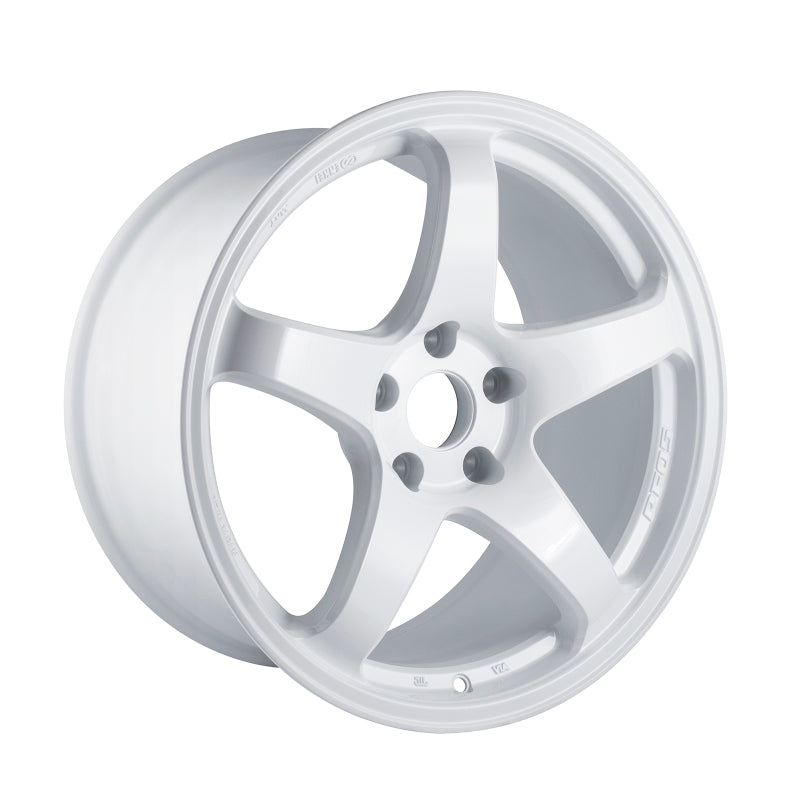 Enkei PF05 17x9 5x100 40mm Offset 75mm Bore White Pearl Wheel - 2002-2007 WRX & 2004 STI