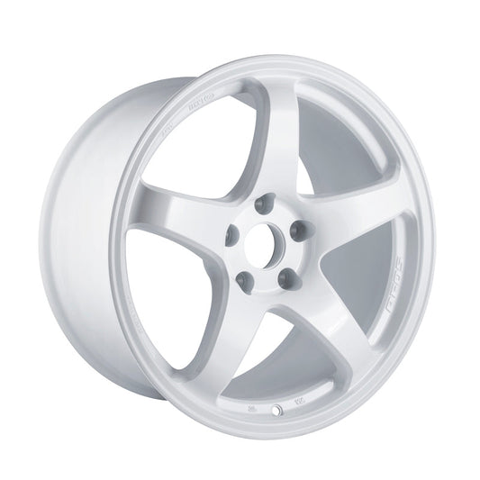 Enkei PF05 17x9 5x100 40mm Offset 75mm Bore White Pearl Wheel - 2002-2007 WRX & 2004 STI