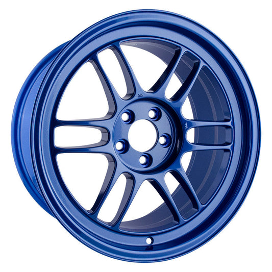 Enkei RPF1 17x9 5x100 35mm Offset 73mm Bore Victory Blue Wheel - 2002-2007 WRX & 2004 STI