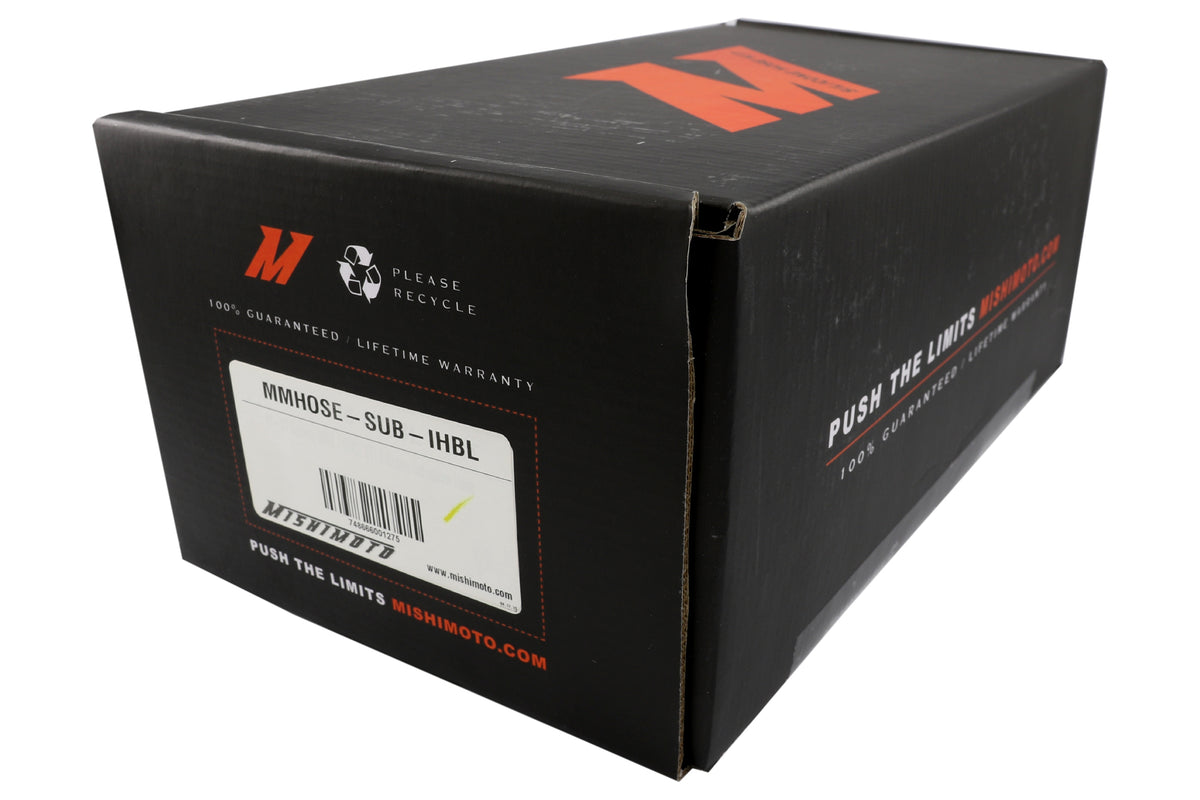 MIMMMHOSE-SUB-IHBL Mishimoto Silicone Air Induction Hose - 2015+ WRX / 2015+ STI-Blue,