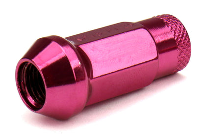 Wheel Mate Muteki SR48 Open End Lug Nuts - Pink 12x1.25 48mm