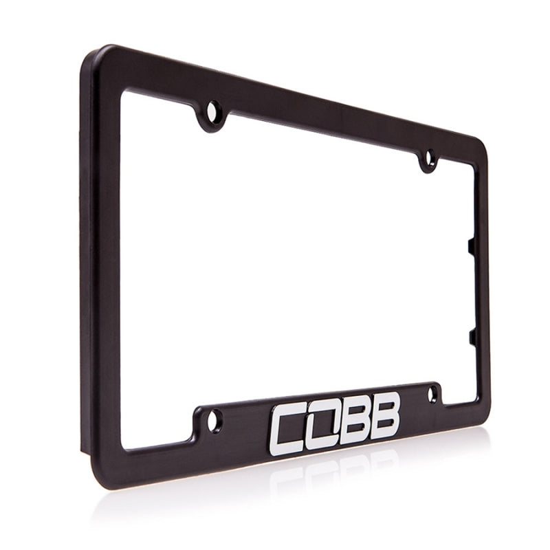 New Cobb Black License Plate Frame - Universal