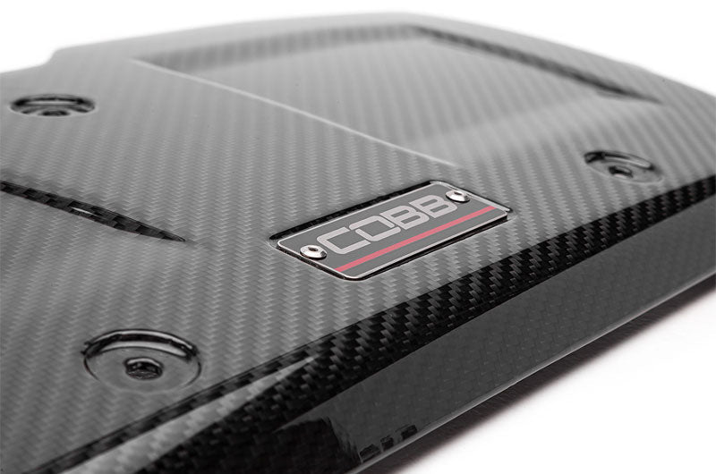 Cobb Redline Carbon Fiber Engine Cover - Gloss Finish - 2015-2021 Subaru WRX