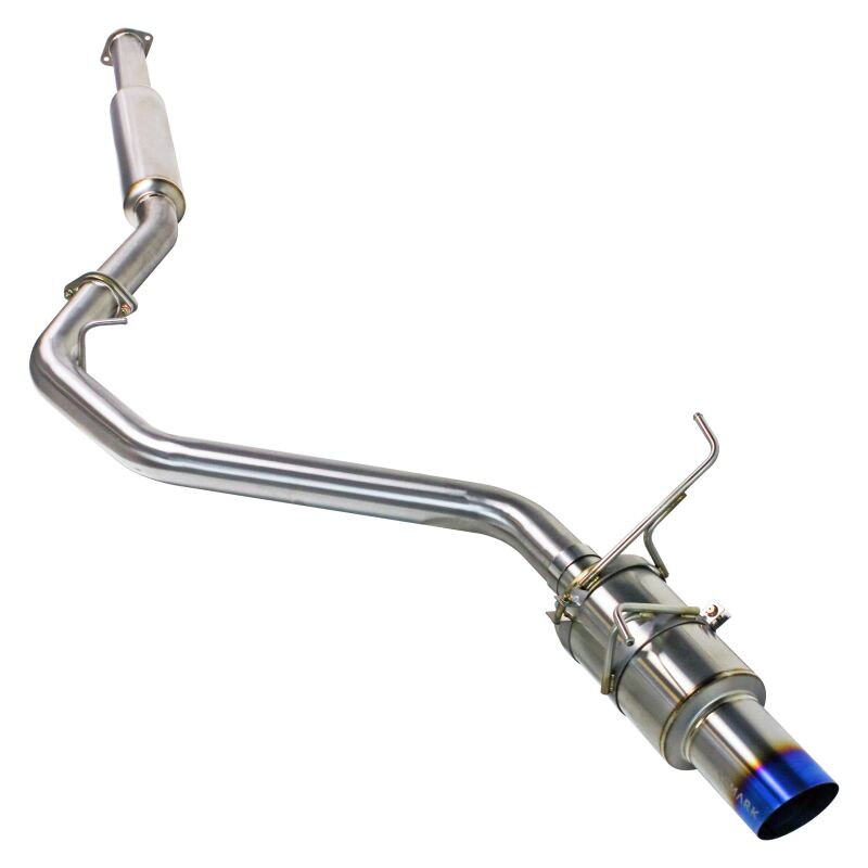 REMARK Catback Exhaust - R1 Spec Single-Exit Full Titanium (Resonated) - 2022-2026 Subaru WRX (VB)