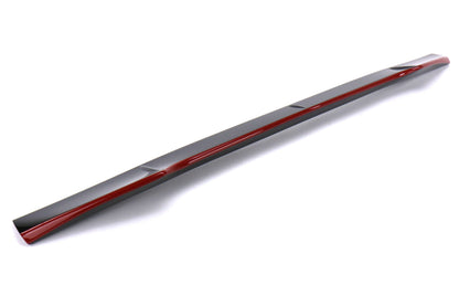OLM RS Style Redline Gurney Flap for STI Spoiler - 2015-2021 Subaru WRX / STI