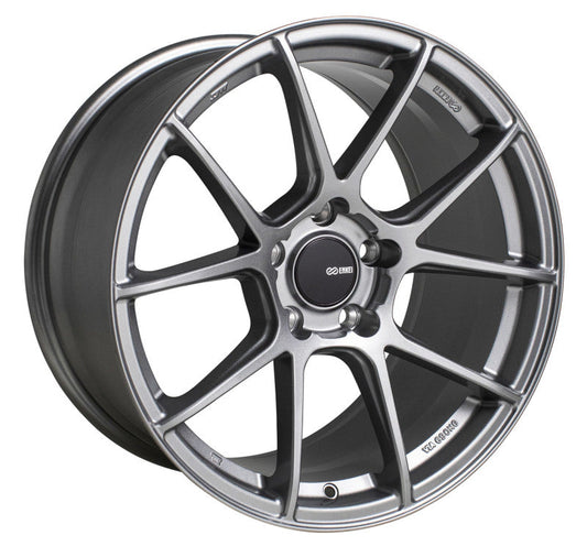 Enkei TS-V 18x9.5 5x120 40mm Offset 72.6mm Bore - Storm Grey (Single Wheel)