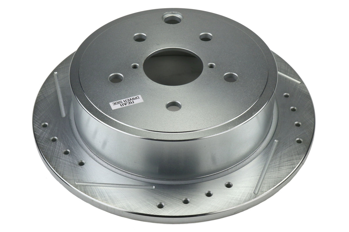 Power Stop Rear Z26 Street Warrior Brake Kit - 2015-2021 Subaru WRX