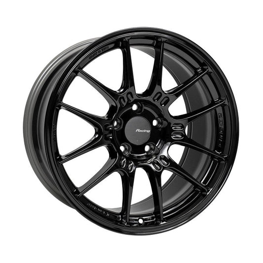 Enkei GTC02 18x9.5 5x114.3 40mm Offset 75mm Bore - Gloss Black (Single Wheel)