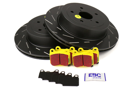 EBC S9K Yellowstuff Pad and USR Rotor Rear Kit - 2022-2026 Subaru WRX VB (Manual Parking Brake)