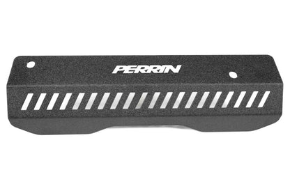 PERRIN 22-25 Subaru WRX Pulley Cover - Black (SHORT - For Use w/PERRIN AOS)