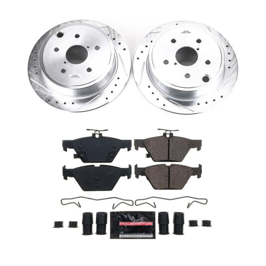 Power Stop Rear Z23 Evolution Brake Kit - 2021 Subaru WRX