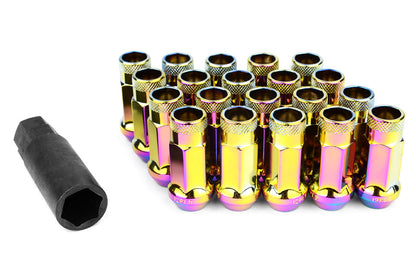 Wheel Mate Muteki SR48 Open End Lug Nuts - Neon 12x1.50 48mm