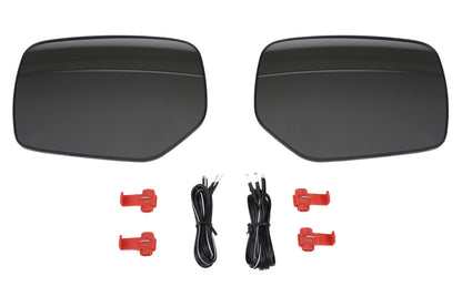 OLM Wide Angle Convex Mirrors with Turn Signals (clear) - 2015-2021 WRX / STI