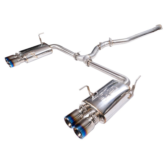 Injen Cat Back Exhaust w/ Quad Titanium Tips - 2015-2021 Subaru STI