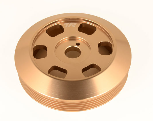 Tomioka Racing Lightweight Crankshaft Pulley -  2012-2026 Subaru WRX / 2011-2024 Forester / 2019-2024 Ascent / 2013-2026 BRZ / Legacy / Outback / Crosstrek / 2013-2016 Scion FR-S / 2017-2020 Toyota 86 / 2022-2026 GR86