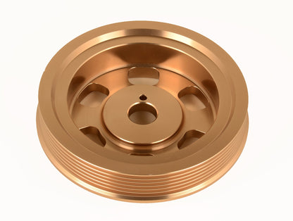 Tomioka Racing Lightweight Crankshaft Pulley -  2012-2026 Subaru WRX / 2011-2024 Forester / 2019-2024 Ascent / 2013-2026 BRZ / Legacy / Outback / Crosstrek / 2013-2016 Scion FR-S / 2017-2020 Toyota 86 / 2022-2026 GR86