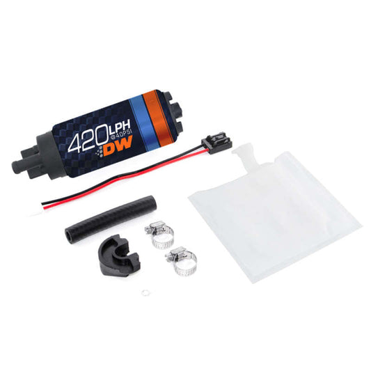 DeatschWerks DW420 Series 420lph In-Tank Fuel Pump w/ Install Kit -  1993–2007 Subaru Impreza / WRX / WRX STI / 1997–2007 Subaru Forester / 1990–1999 Subaru Legacy GT