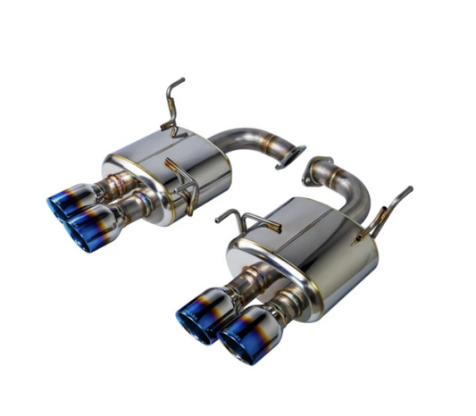 Remark Axleback Exhaust w/ Burnt  Stainless Double Wall Tip - 2022-2026 Subaru WRX (VB)