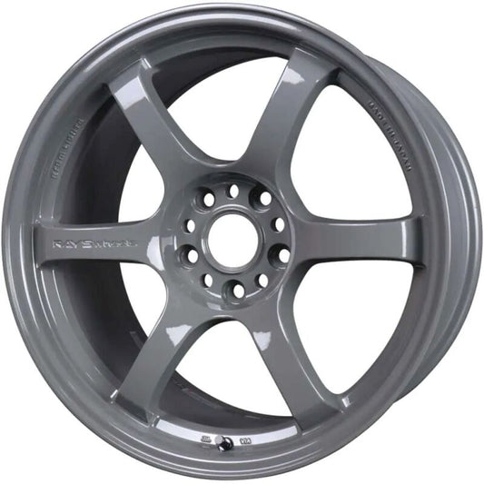 Gram Lights 57DR 18x8.5 +37 5x114.3 - Glossy Gray (Single Wheel)