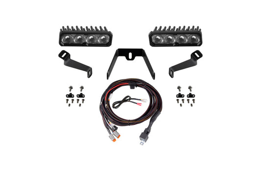 Diode Dynamics SS6 Sport LED Kit White Driving Lights - 6000K - 2015-2017 Subaru WRX