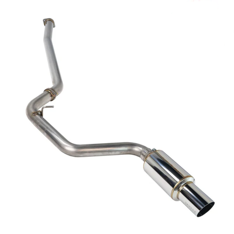 Remark Cat-Back Exhaust R1 Spec Single Exit - Stainless Steel - 2008-2014 Subaru WRX / STI Hatch