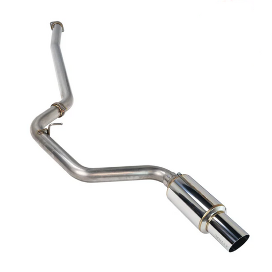 Remark Cat-Back Exhaust R1 Spec Single Exit - Stainless Steel - 2008-2014 Subaru WRX / STI Hatch