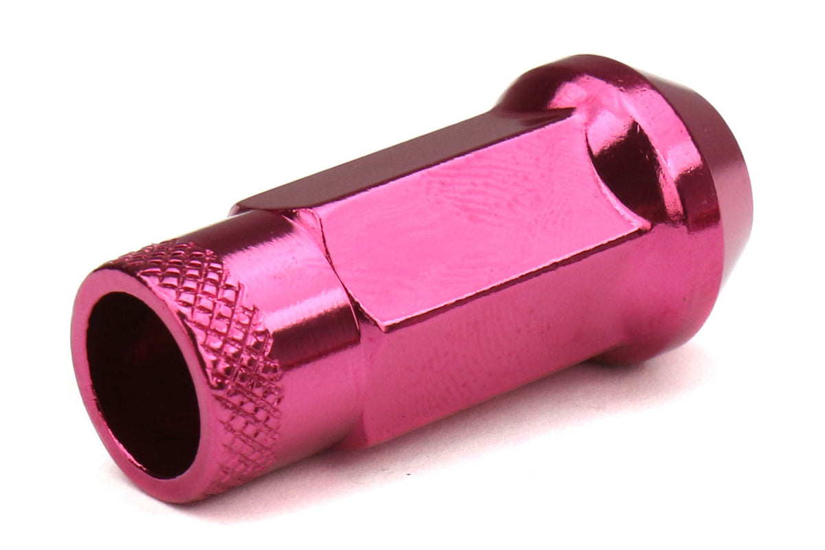 Wheel Mate Muteki SR48 Open End Lug Nuts - Pink 12x1.25 48mm