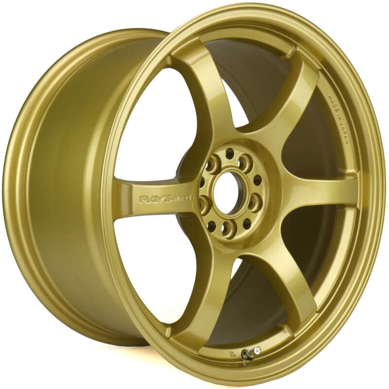 Gram Lights 57DR 8x9.5 +38 5x120 - E8 Gold (Single Wheel)