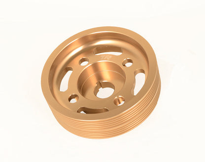 Tomioka Racing Lightweight Crank Pulley - 2002-2021 Subaru WRX / STI / 2005-2012 Subaru Legacy GT / 1998-2013 Subaru Forester XT