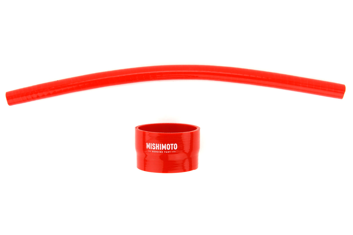 MIMMMTMIC-STI-08BKRD Mishimoto Performance Top Mount Intercooler Kit - 2015+ STI-Black with Red Hose,