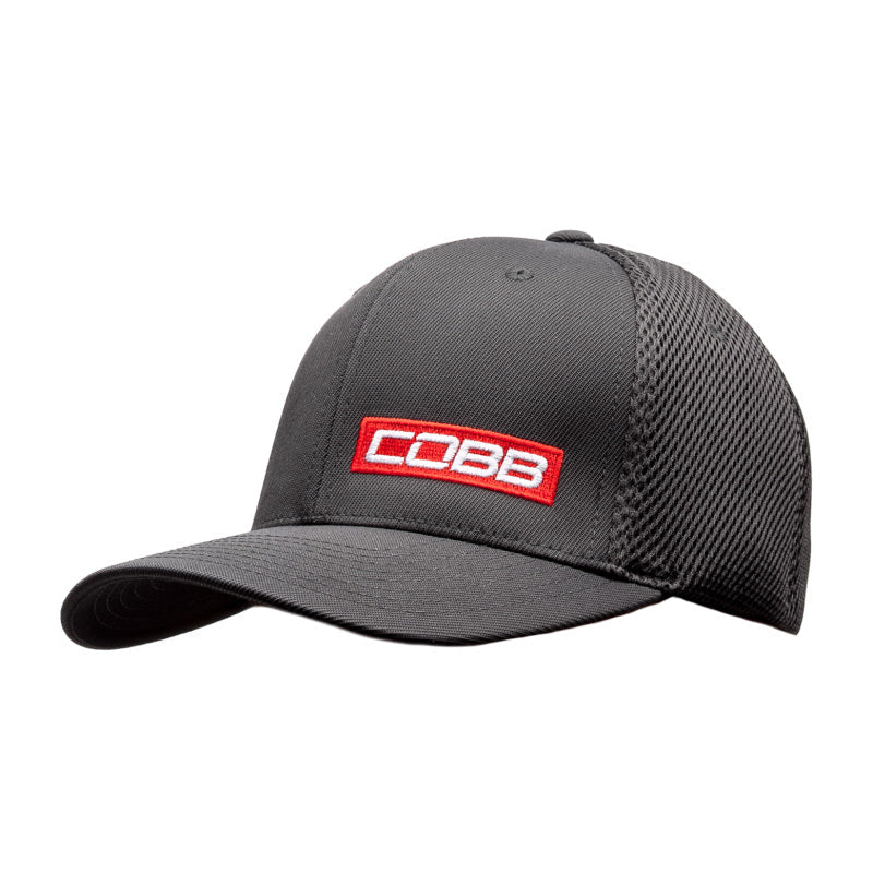 Cobb Tuning FlexFit Ultrafibre Airmesh Cobb Red Bar Cap - Large / Extra Large