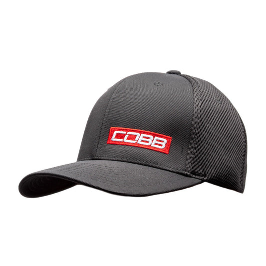 Cobb Tuning FlexFit Ultrafibre Airmesh Cobb Red Bar Cap - Small / Medium