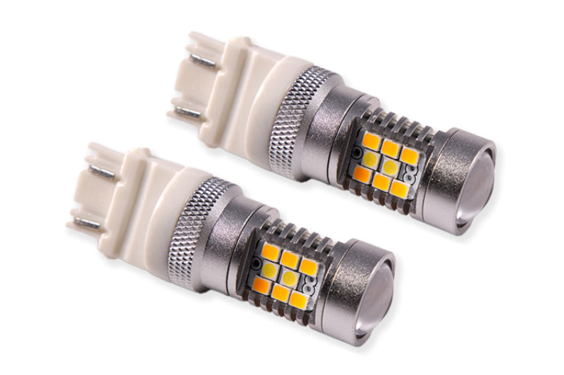 Diode Dynamics HP24 Dual-Color LED Bulb 3157 - Cool White (Pair) - Uni ...