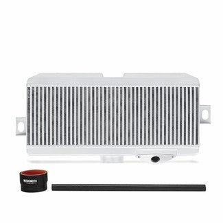 MIMMMTMIC-STI-08SLBK Mishimoto Performance Top Mount Intercooler Kit - 2015+ STI-Silver with Black Hose,