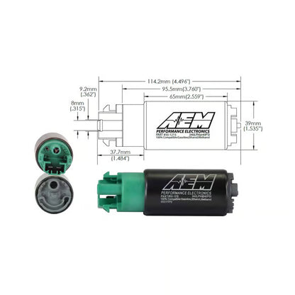 AEM High Flow Fuel Pump (E85 Compatible) - Universal