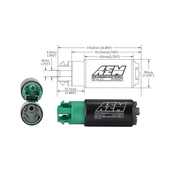 AEM High Flow Fuel Pump (E85 Compatible) - Universal