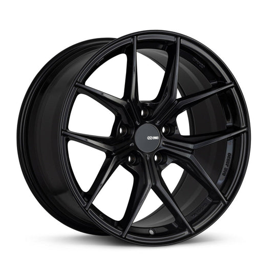 Enkei TSR-X 18x9.5 38mm Offset 5x114.3 BP - Gloss Black (Single Wheel)