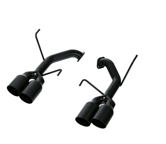 REMARK Stainless Single Wall Tip (4in) Axle Back Exhaust- Cerakote Black Coating - 2022-2026 Subaru WRX (VB)
