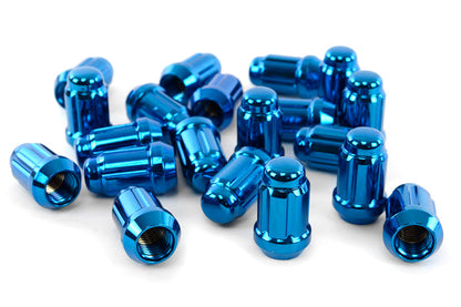 Wheel Mate Muteki Closed End Lug Nuts - Blue 12x1.50