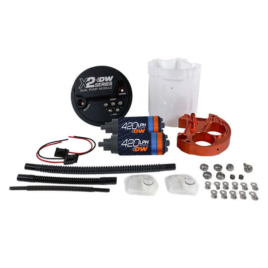 DeatschWerks X2 Series Fuel Pump Module with Dual DW420 Pumps - 2008-2021 Subaru WRX / STI