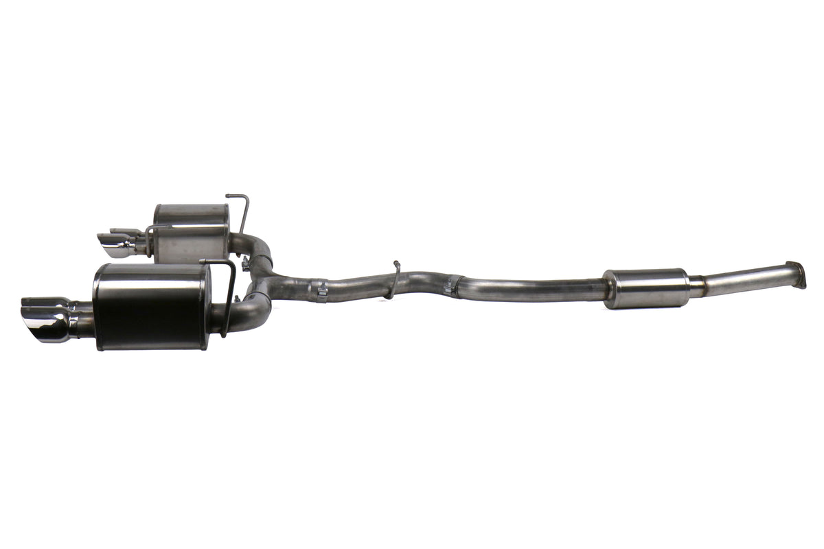 COR14857 Corsa 3" Catback Exhaust System - 2015+ WRX / 2015+ STI-Stainless Steel Tips,