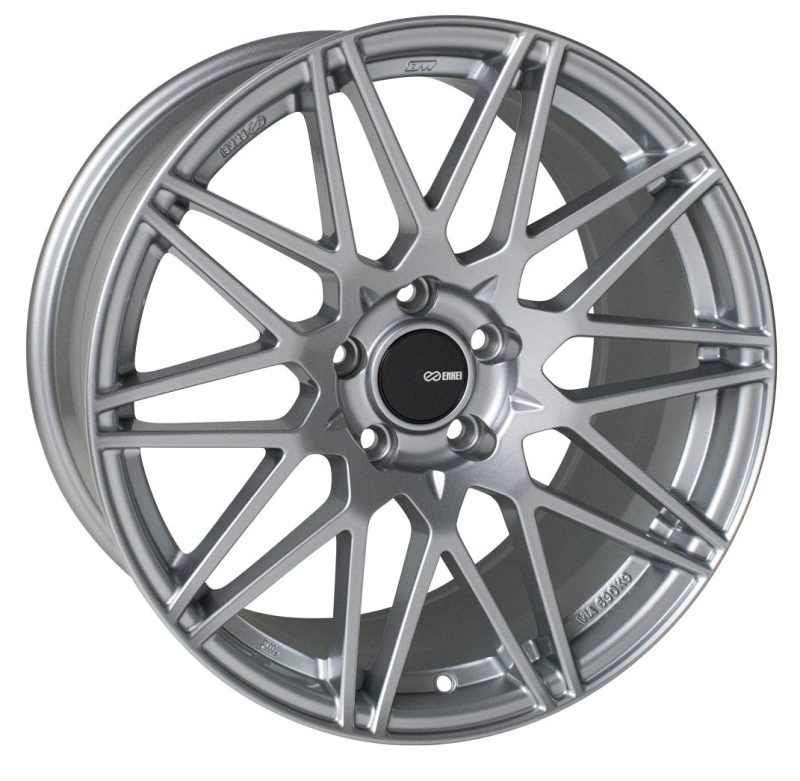 Enkei TMS 17x9 5x114.3 40mm Offset 72.6mm Bore Storm Gray Wheel - 2005-2007 Subaru STI