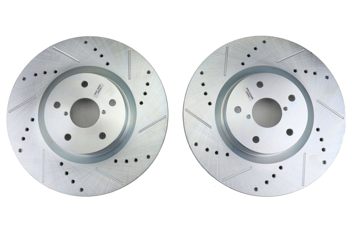 Power Stop Front Z23 Evolution Sport Brake Kit - 2005-2014 Subaru Impreza
