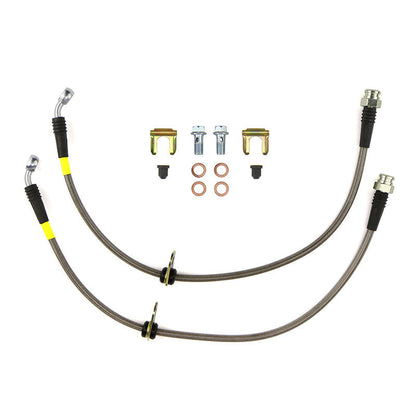 FactionFab Rear Stainless Steel Brake Lines Subaru WRX 2008-2021