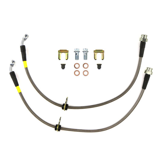 FactionFab Rear Stainless Steel Brake Lines Subaru WRX 2008-2021