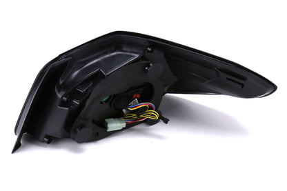 OLM Evolution Tail Lights (Smoked Lens, Black Base, Red Bar) - 2015-2021 WRX / STI